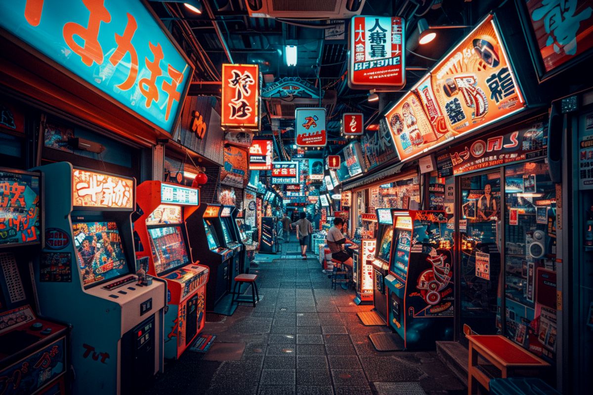 les salles d'arcade japonaises