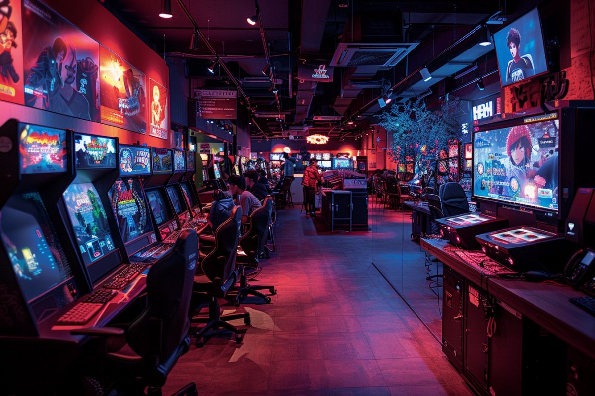 Des salles d'arcade nouvelle génération