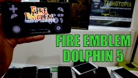 Fire Emblem Path Of Radiance gameplay Dolphin 5 gamecube emulator on Android smartphone/30FPS