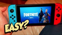 PC Player tries Fortnite on the SWITCH