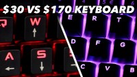 $30 Keyboard Vs. $170 Keyboard: We Try Cheap Vs. Expensive Keyboards In Fortnite
