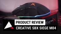 Creative Sound BlasterX Siege M04 Review (PMW 3360 Gaming Mouse)