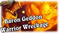 Baron Geddon Warrior Wreckage ~ Hearthstone Heroes of Warcraft Blackrock Mountain