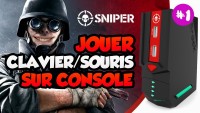 BROOK SNIPER - Unboxing / Présentation / Gameplay  FR - Jouer clavier et souris sur console FR