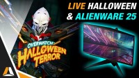 Live Halloween, Test Écran 240Hz AW2518H & Giveaway ► VLOG [Sponsorisé]